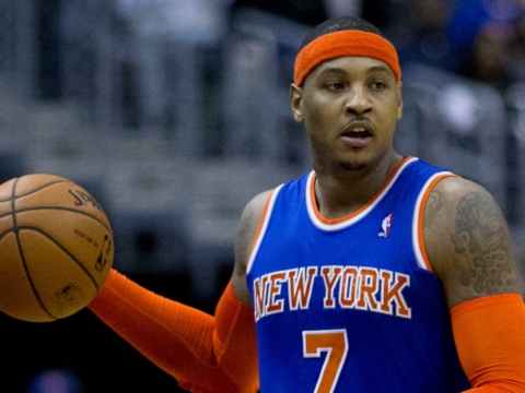 Carmelo Anthony is inducted into the Basketball Hall of Fame's Class of 2025