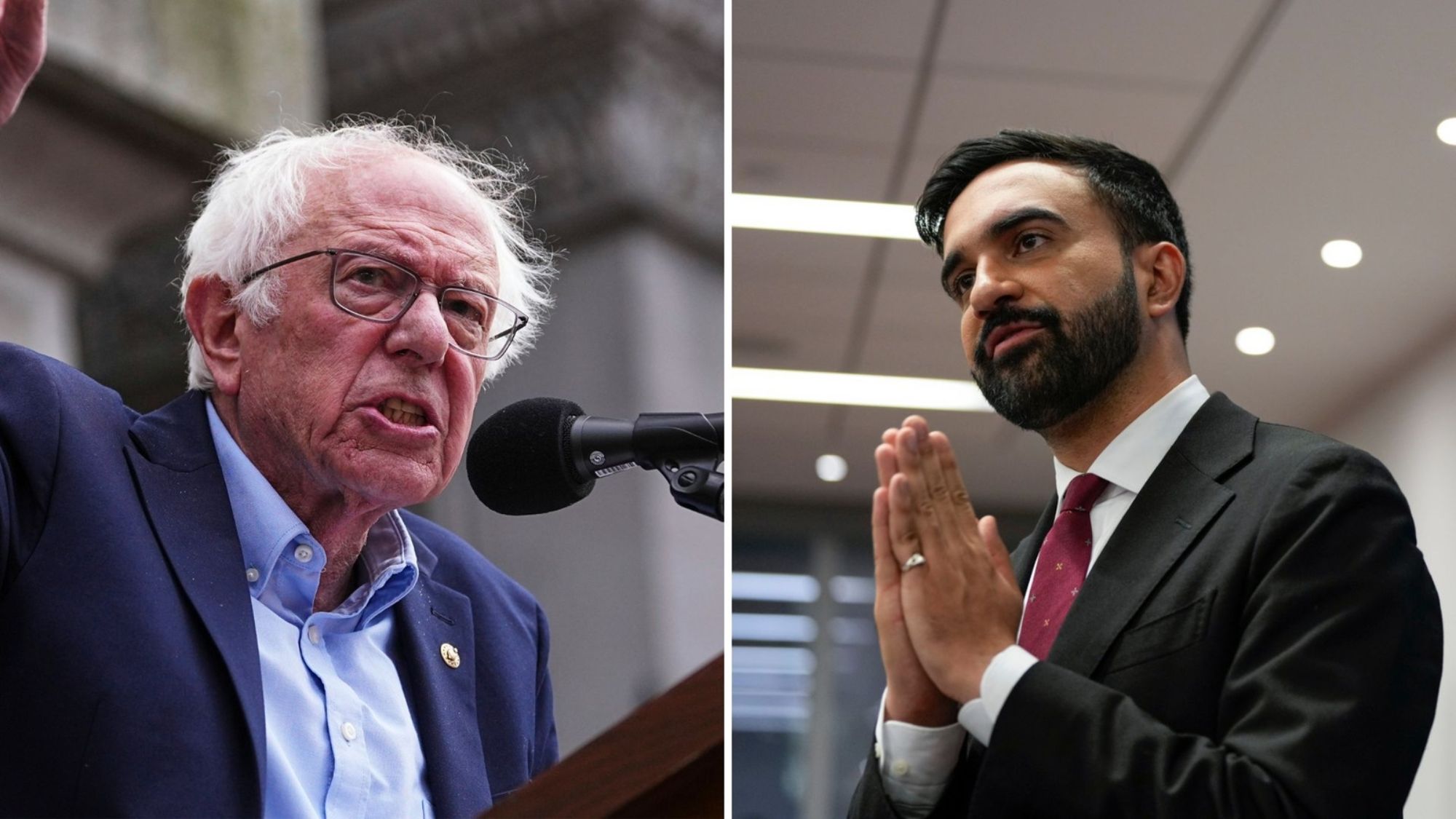 Sanders backs Mamdani for NYC mayor