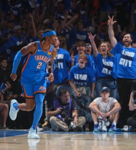 Thunder Respond with Authority, Blow Past Pacers in Game 2 to Even NBA Finals
