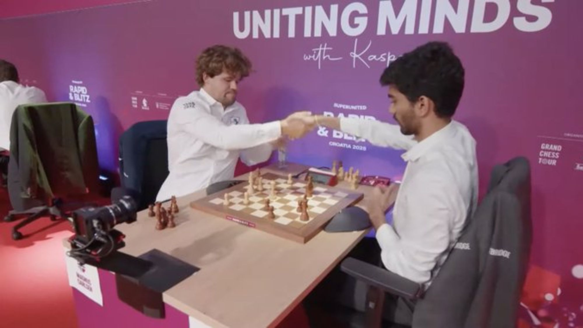 Gukesh beats Carlsen again in Croatia