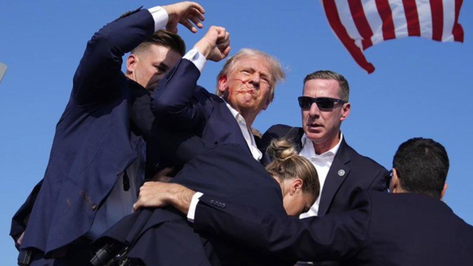 One year after Butler shooting, Trump criticizes Secret Service failures