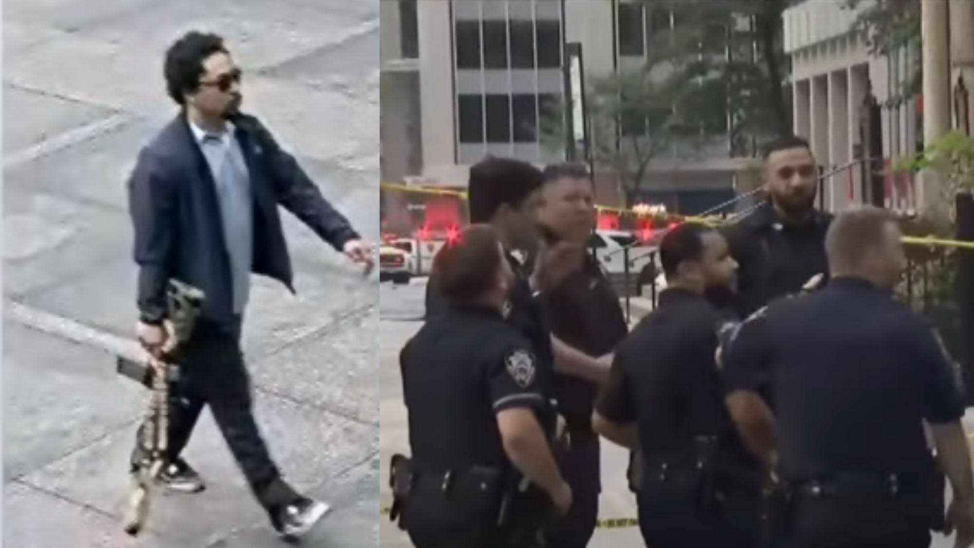 Gunman kills NYPD officer, 4 others in office tower housing NFL, Blackstone