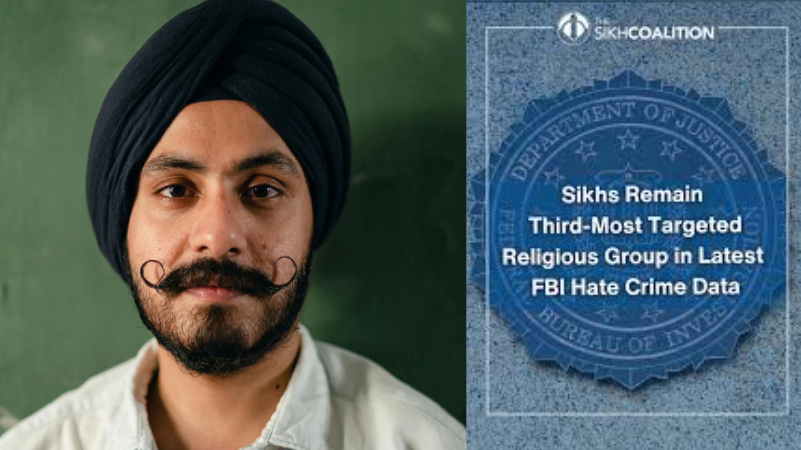 FBI: Sikhs are third most targeted in hate crimes