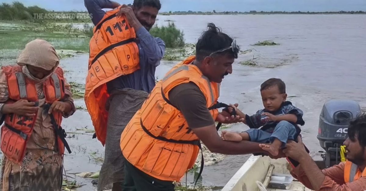 India Dam release sparks flood risk in Pakistan