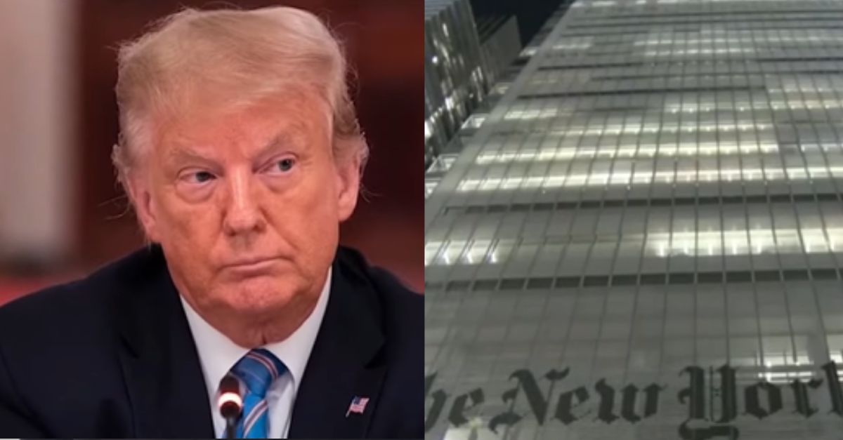 Trump sues The New York Times for defamation