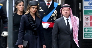 J.D. & Usha Vance host King Abdullah II and Queen Rania at Naval Observatory 