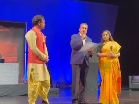 Shabana Azmi honored in California for theatre and activism