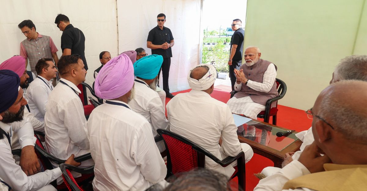 Modi reviews flood relief in Himachal and Punjab