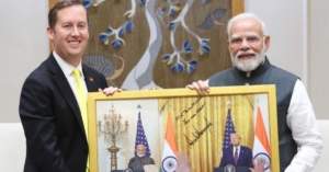 Sergio Gor meets Modi, pledges stronger India-U.S. ties