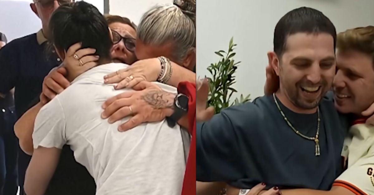 Israeli hostages Avinatan Or and Noa Argamani reunite after two years