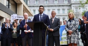 Democrats slam Trump over federal layoffs