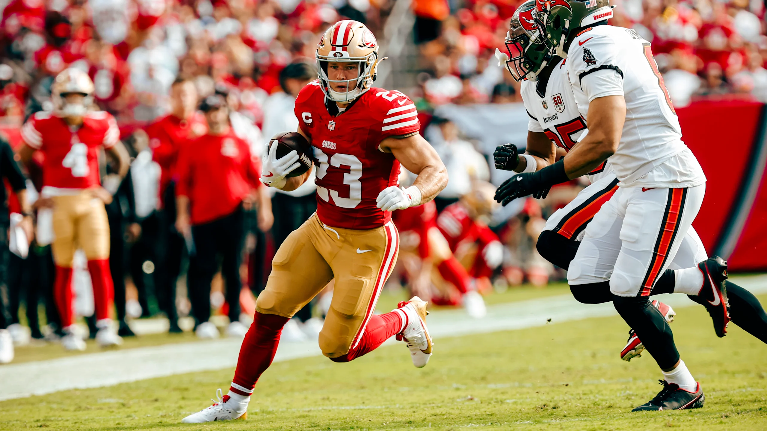 Mayfield, Bucs Hand 49ers Second Straight Loss in Painful Afternoon for San Francisco