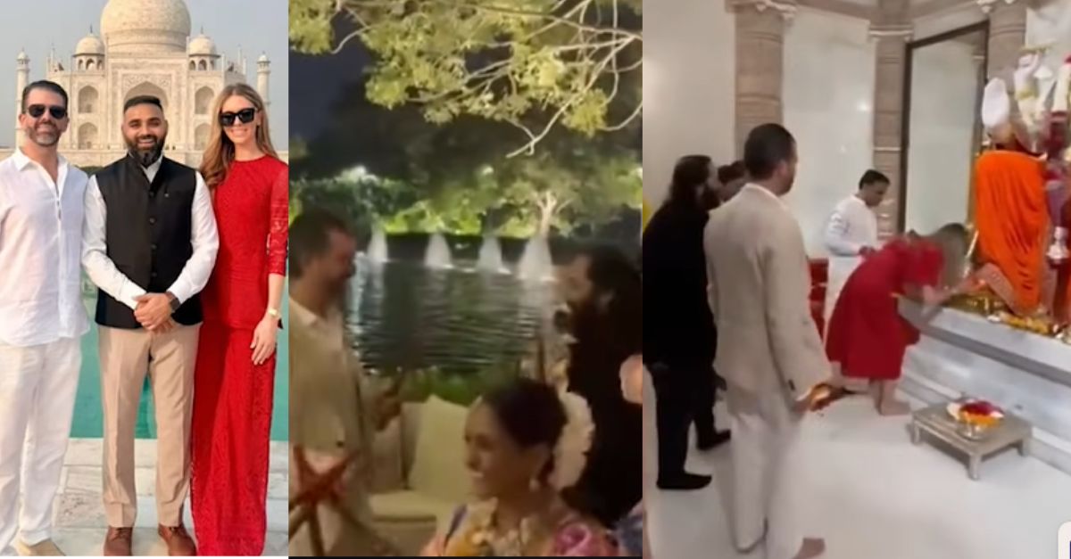 Donald Trump Jr. joins Ambani family festivities in Gujarat