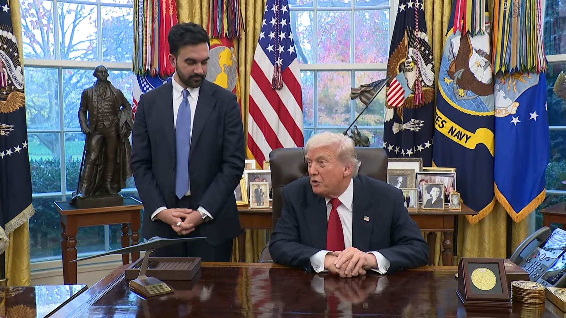 Trump, Mamdani Discuss Affordability in Affable White House Meeting