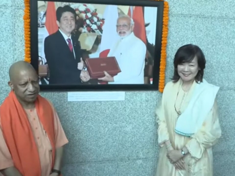 Yogi Adityanath opens Abe Memorial Corridor in Varanasi