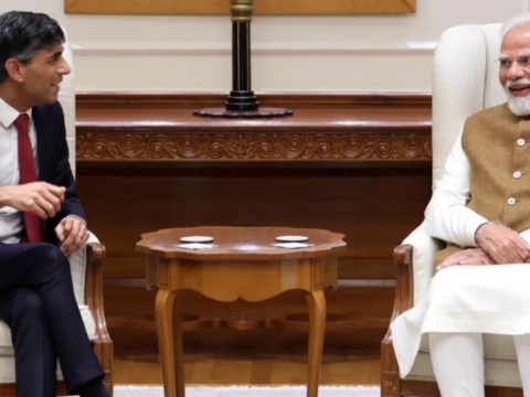 Modi meets Sunak, Carney and Bloomberg in New Delhi