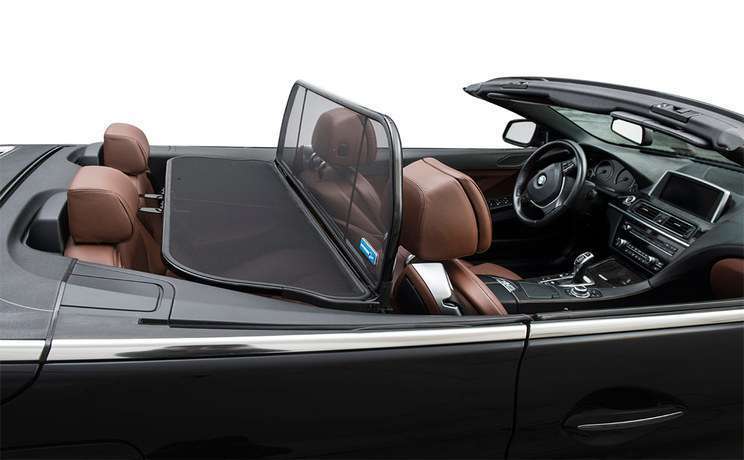 Bmw 6 640 650 m6 convertible 2011 to 2015 windstop wind deflector