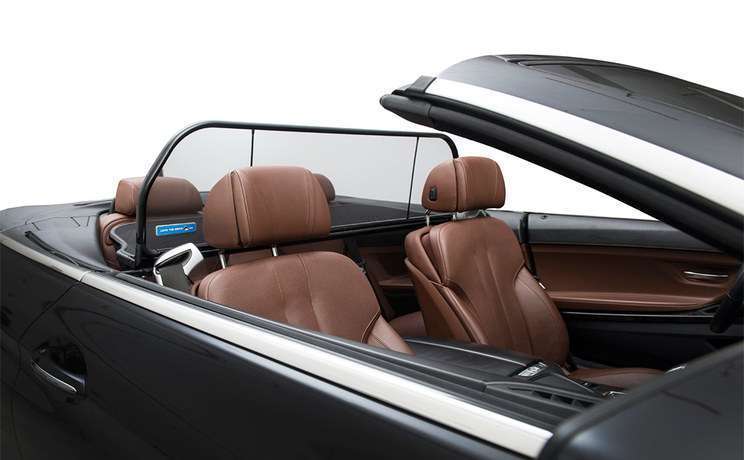 Bmw 6 series 630i 645c 650i m6 convertible 2004 to 2010 with windstop wind deflector from love the drive