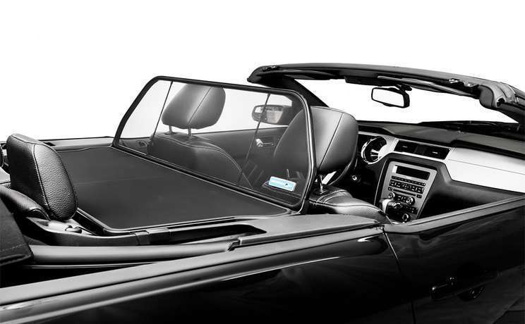 Mustang convertible wind deflector by love the drive for 2005 to 2014 c