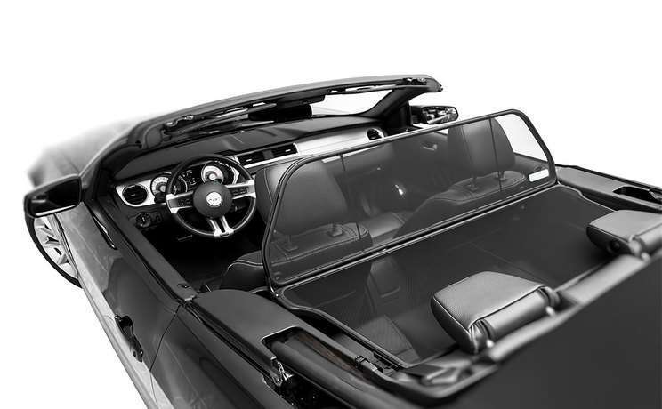 Mustang convertible wind deflector by love the drive for 2005 to 2015 f
