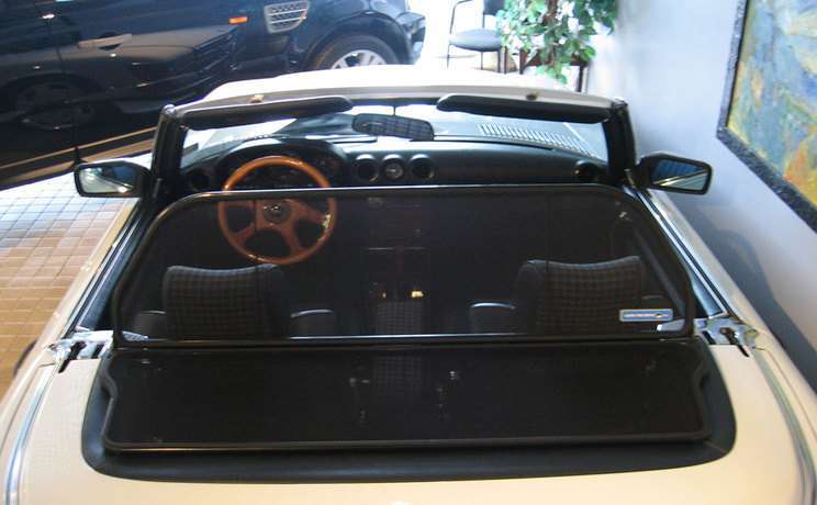 Mercedes Foldable Mesh Wind Deflector Windstop Black OEM QualityR129 SL