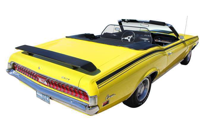 Cougar convertible wind deflector fit 1967 to 1970 b
