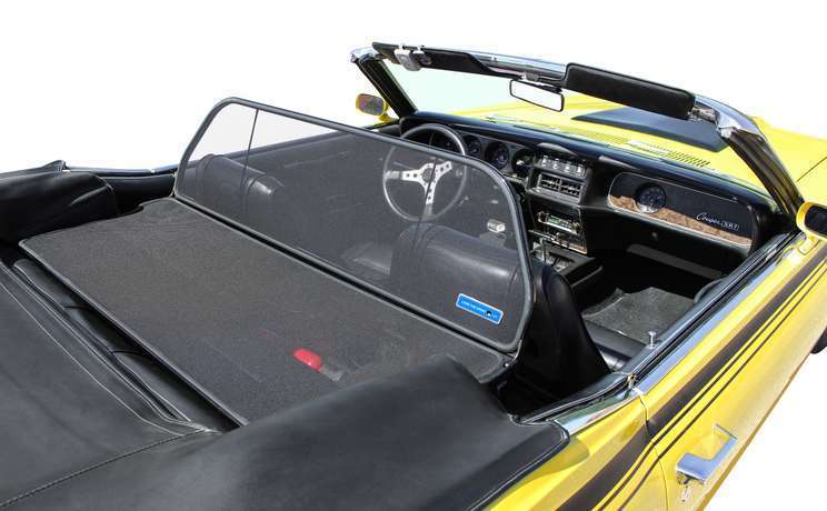 Cougar convertible wind deflector fit 1967 to 1970