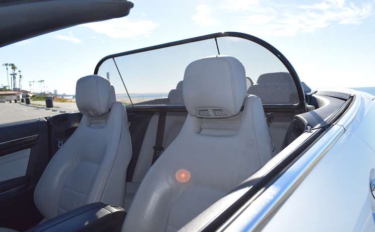 Mercedes e350 deals convertible wind deflector