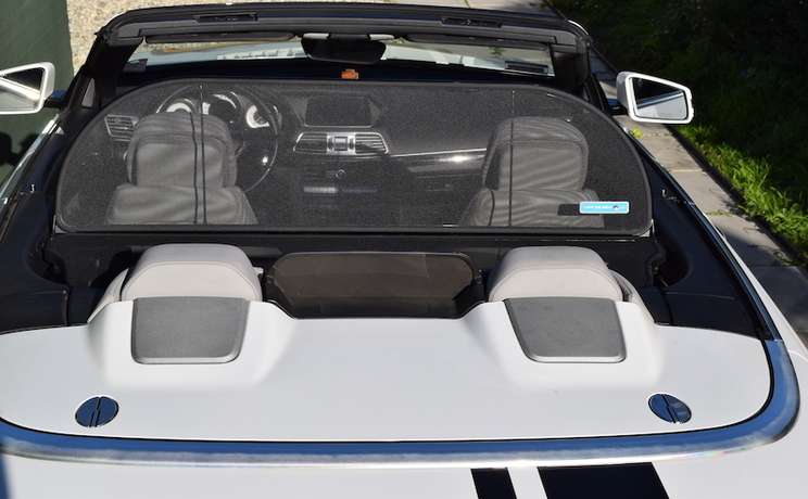 Mercedes e350 convertible wind hot sale deflector
