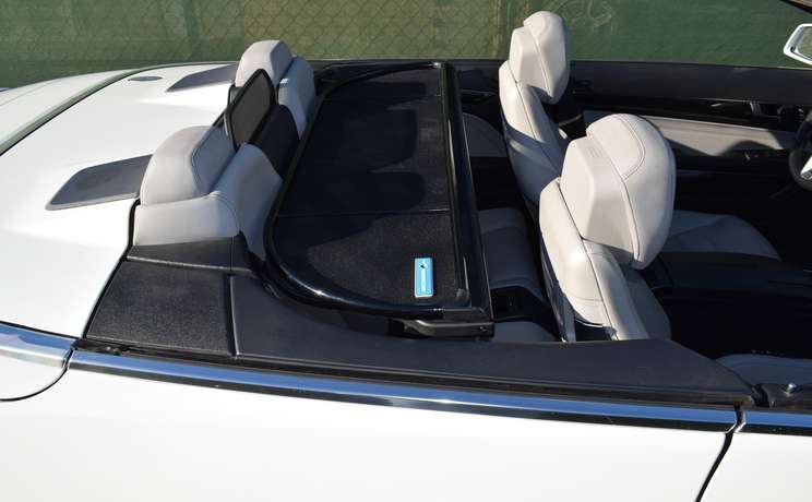 Mercedes e350 550 %28e class%29 2010 to 2016 wind deflector by love the drive folded down