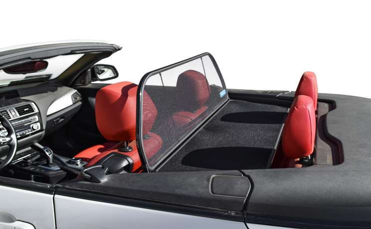 Bmw 2 convertible wind deflector by love the drive drivers side 3