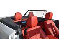 Bmw 2 convertible wind deflector by love the drive passenger side door open