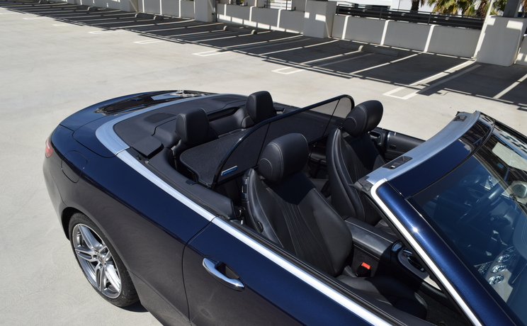 Ercedes e class convertible wind deflector by love the drive top photo