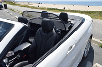 Bmw 4 wind deflector fits years from 2014 to 2020 by love the drive wind deflector backwards