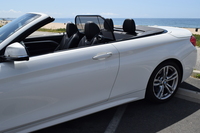 Bmw 4 wind deflector fits years from 2014 to 2020 by love the drive wind deflector drivers side 2