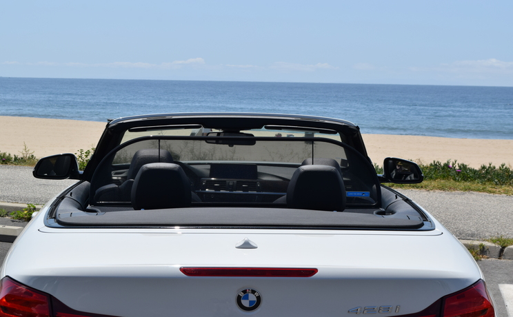 Bmw 4 wind deflector fits years from 2014 to 2020 by love the drive wind deflector rear view beach 2