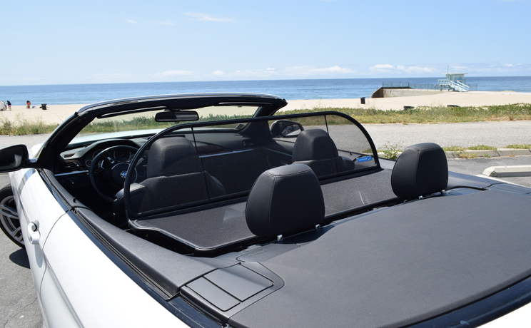 Bmw 4 wind deflector fits years from 2014 to 2020 by love the drive wind deflector rear view beach