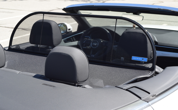 Audi a5 s5 wind deflector back passenger designed by love the drive