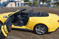 Mustang convertible wind deflector fits 2024 to 2030 at santa monica  4 manufacturered by love the drive