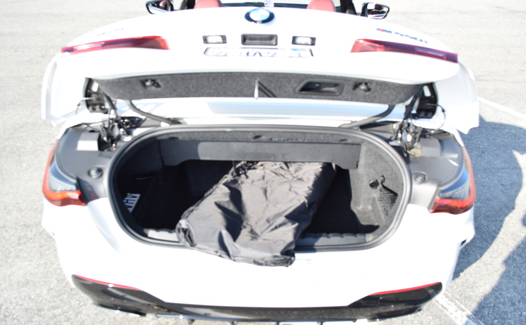 Bmw 4 seires convertible wind deflector fits 2021 to 2026 trunk  2 manufacturered by love the drive.