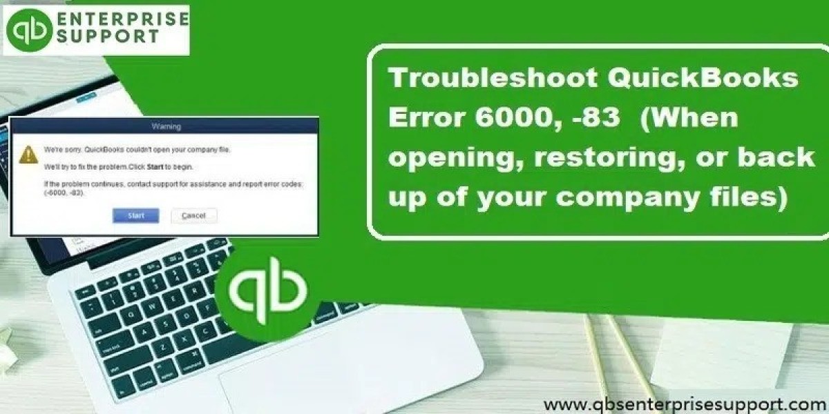Fixing QuickBooks error 6000 83 (Can't Restore Company File)