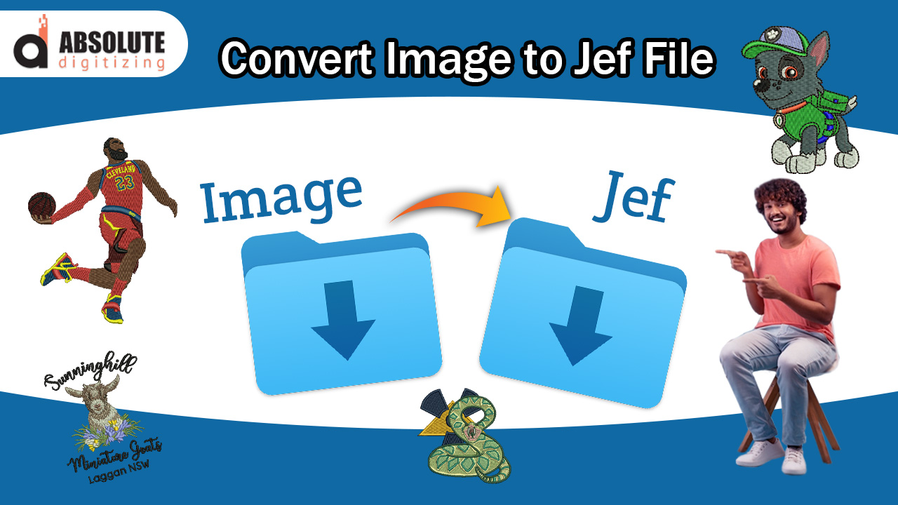 PNG to JEF - Absolute Digitizing