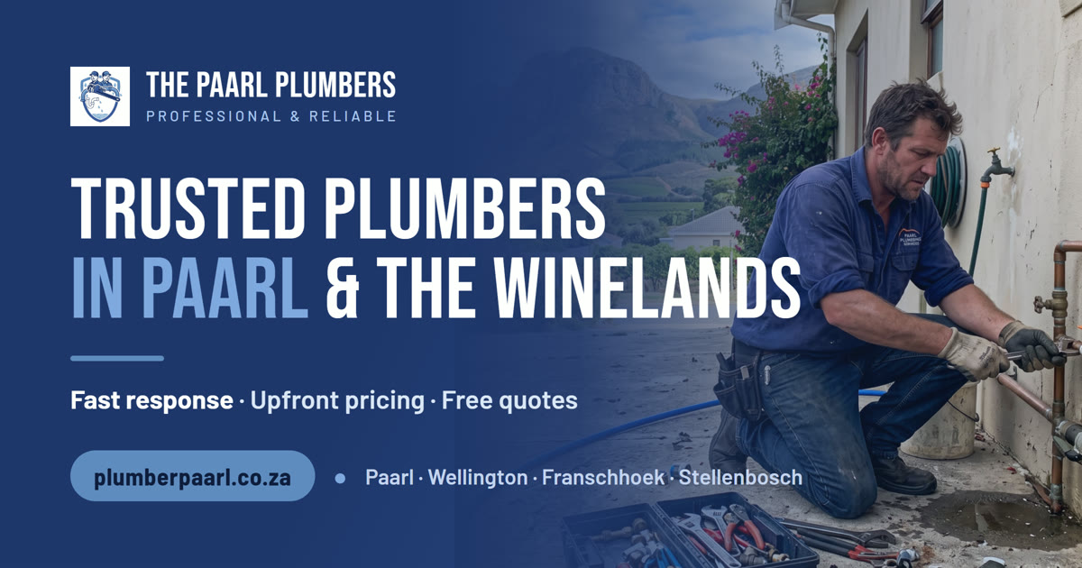 Bathroom & Kitchen Plumbing Paarl | Heritage Homes & New Estates | The Paarl Plumbers
